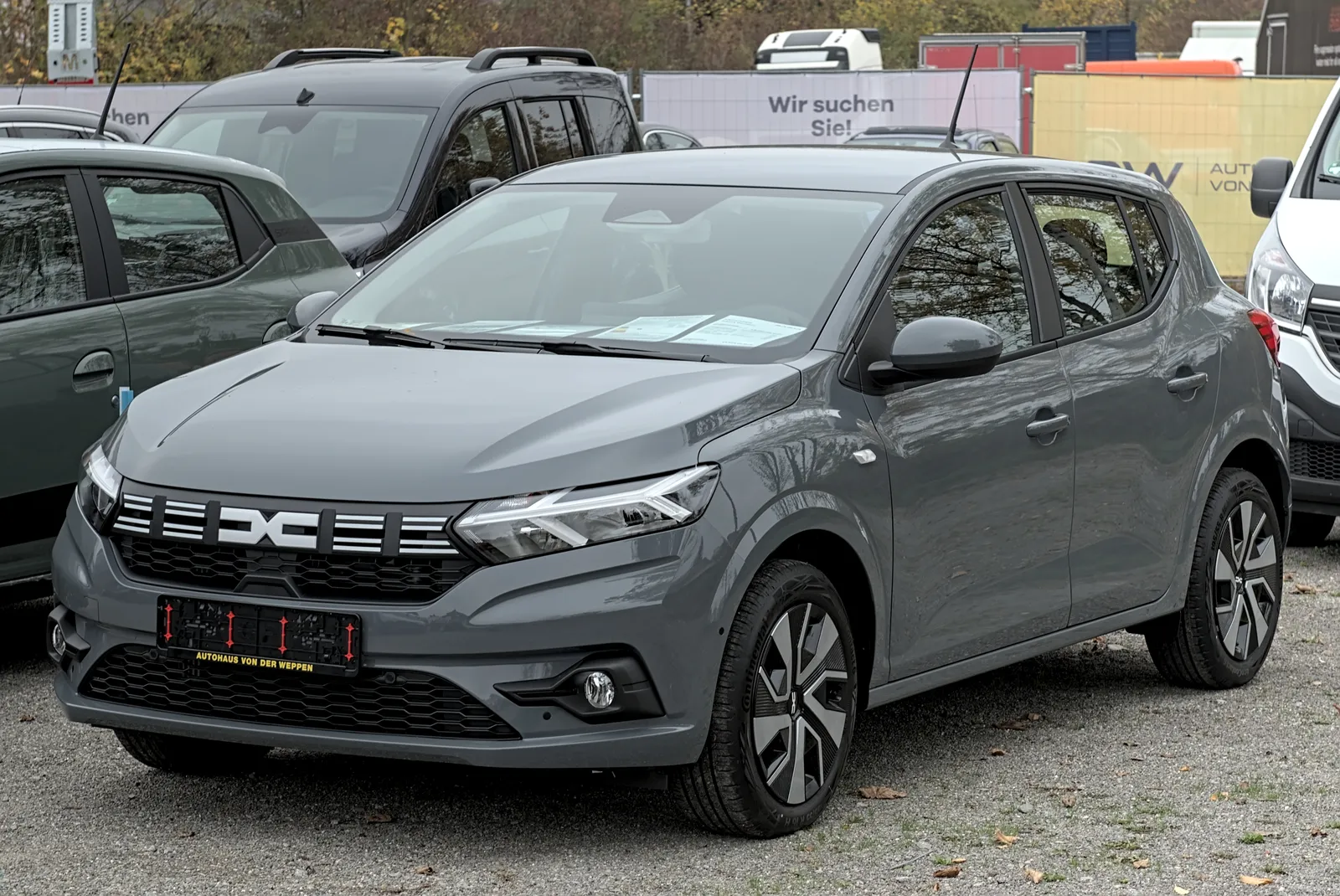 Dacia Sandero hatchback, oficiální fotografie